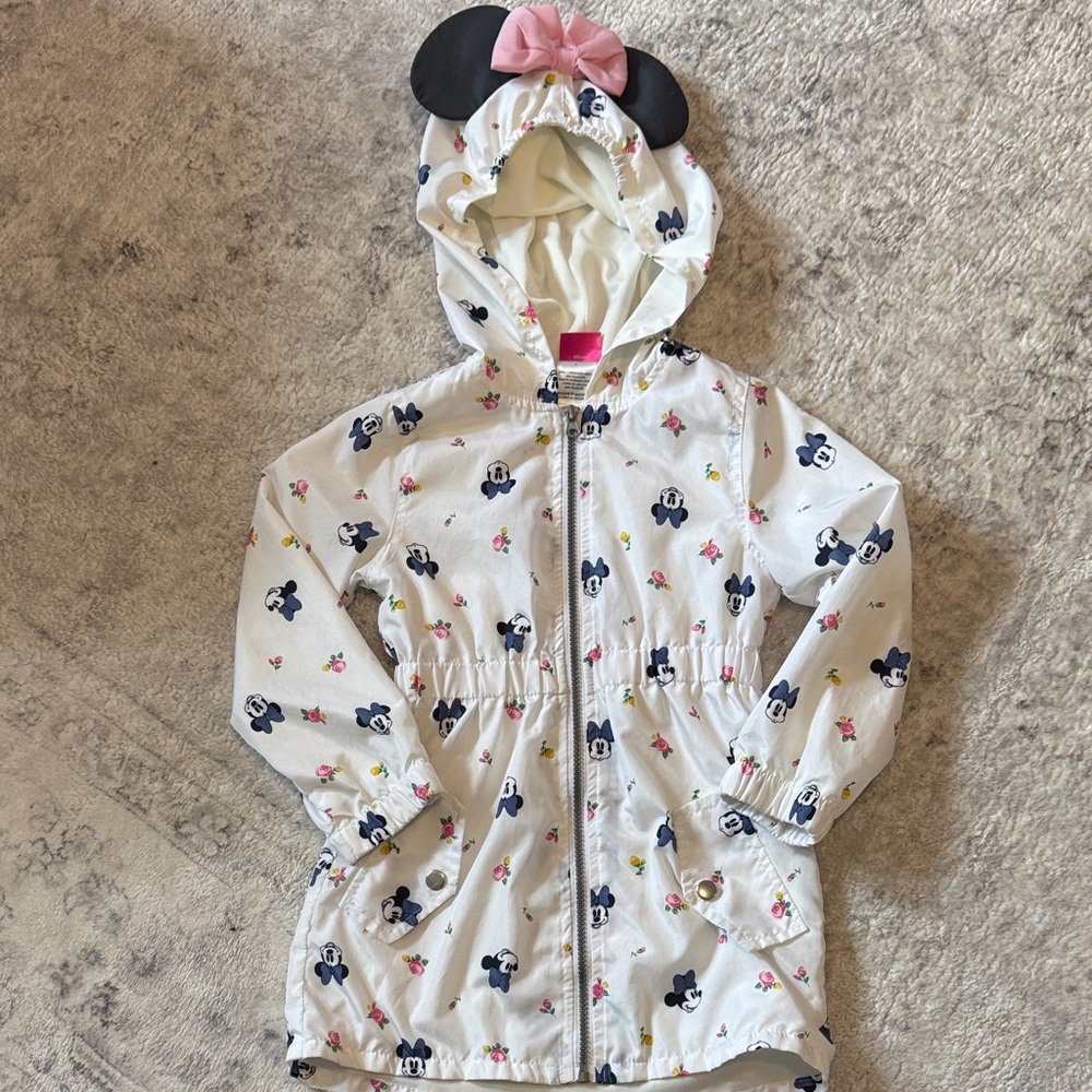 Darling Minnie Mouse Hooded Jacket with Ears